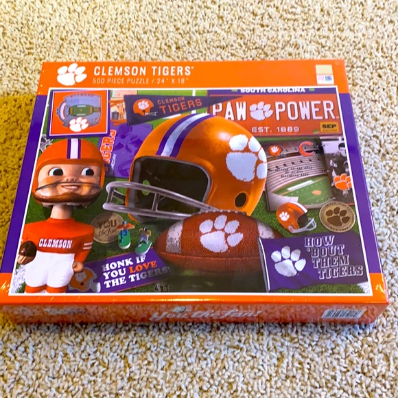 NCAA - Clemson 500 pc puzzle. Never opened. - Picture 2 of 4
